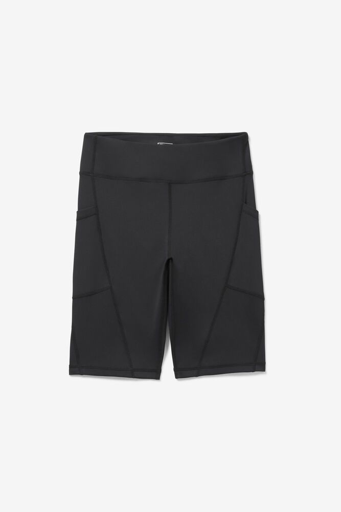 Fila Shorts Womens Black Super Charged Bike - Ireland 13457-XDMJ